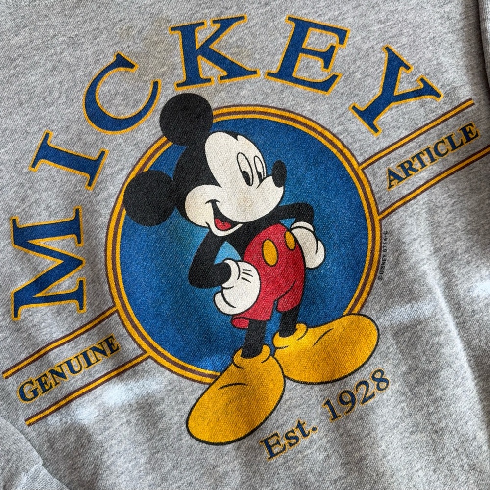vintage mickey mouse sweatshirt - Picture 2 of 6